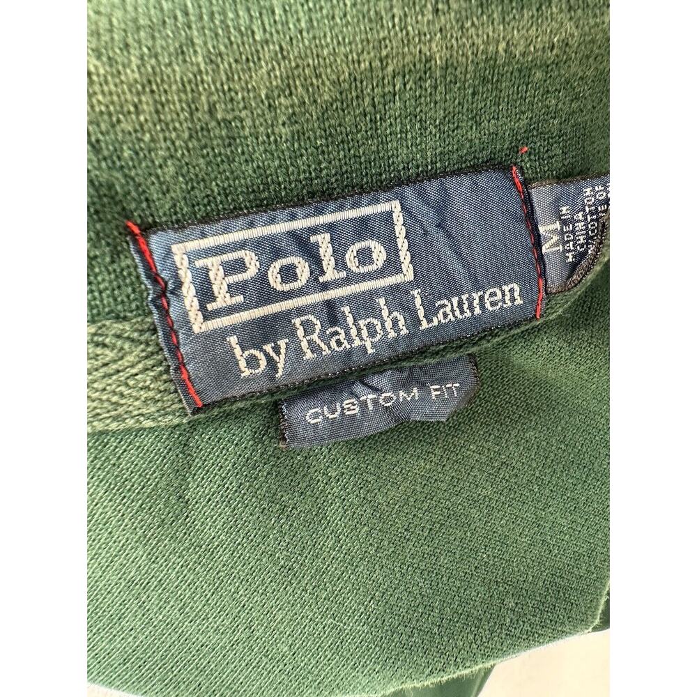VINTAGE Y2K POLO RALPH LAUREN MILAN HEAVY EMBRIODERY DESIGNER SHIRT SIZE M - Picture 12 of 16
